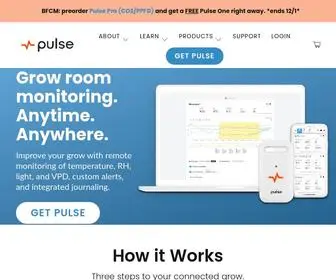 Pulsegrow.com(Pulse Labs) Screenshot