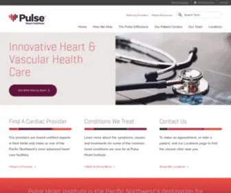 Pulseheartinstitute.org(MultiCare's Pulse Heart Institute) Screenshot