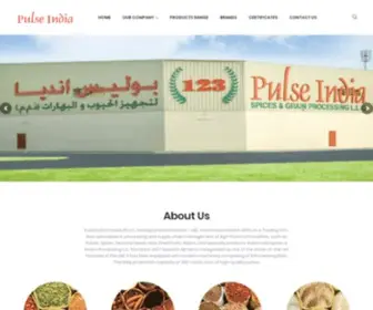 Pulseindia.ae(Pulse India Food) Screenshot