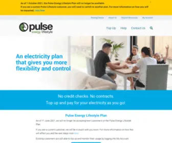 Pulselifestyle.co.nz(Pulse Lifestyle) Screenshot