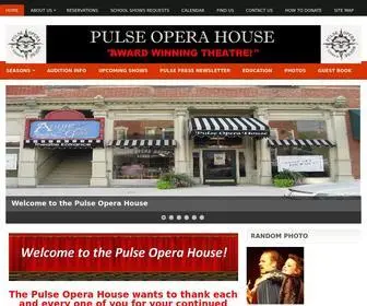 Pulseoperahouse.org(AWARD WINNING THEATRE) Screenshot