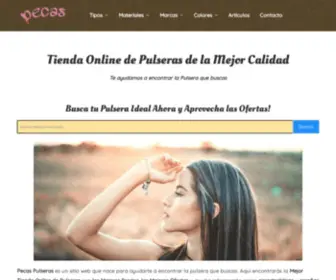 Pulseraspecas.com(Pecas Pulseras) Screenshot