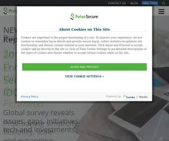 Pulsesecure.net(Pulse Secure made secure network access solutions) Screenshot