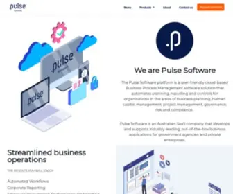 Pulsesoftware.com(Pulse Software) Screenshot