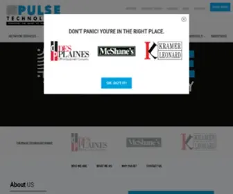 Pulsetechnology.com(Pulse Technology) Screenshot