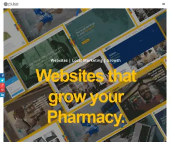 Pulseweb.co.uk(Pulse Pharmacy Website Design) Screenshot