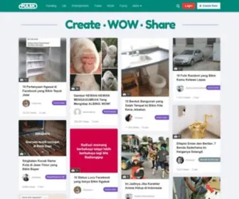 Pulsk.com(Place to Share Something WOW) Screenshot