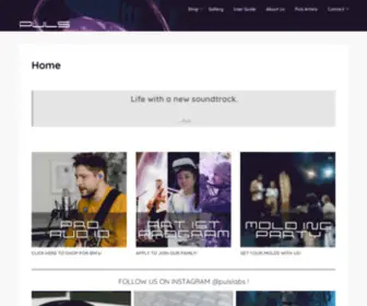 Pulslabs.com(Puls Labs) Screenshot