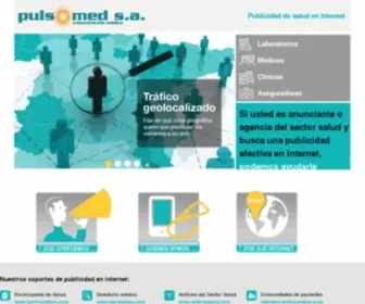 Pulsomed.com(Publicidad de salud en internet) Screenshot