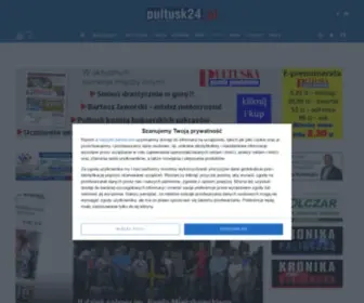 Pultusk24.pl(Pułtusk) Screenshot
