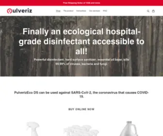 Pulveriz.com(Désinfectant Pour Surfaces) Screenshot