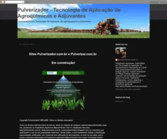 Pulverizador.com.br(Tecnologia de Aplicação de Agroquímicos e Adjuvantes) Screenshot