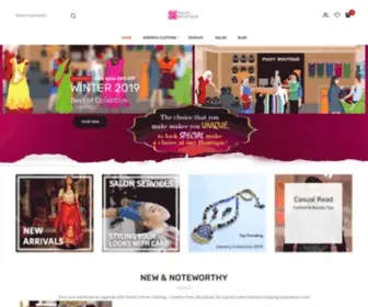 Pulvyboutiques.com(Indian Ethnic Wear) Screenshot