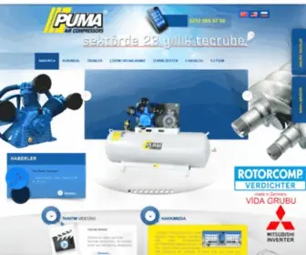 Pumacomp.com(Puma Kompresör) Screenshot