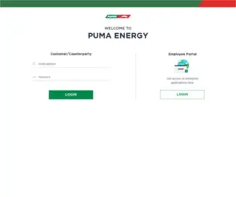Pumaenergyportal.com(Order Portal) Screenshot