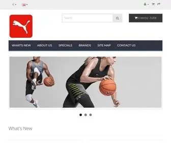 Pumafirst.com(Authentic Puma Shoes) Screenshot