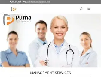 Pumamanagement.com(Puma Management Group) Screenshot