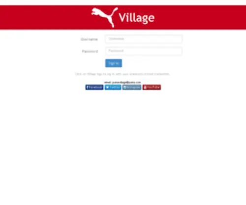 Pumavillage.com(PumaVillage) Screenshot