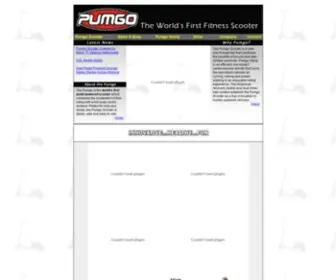 PumGo.com(Pumgo Scooter) Screenshot