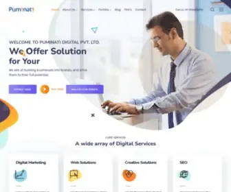 Puminatidigital.com(Puminati Digital) Screenshot