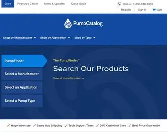 Pumpcatalog.com(Online Shopping at Pump Catalog) Screenshot