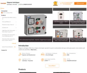 Pumpcontrol.in(Heavy Duty DOL Starters & Pump Control Panels) Screenshot