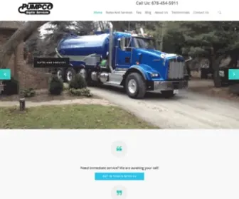 Pumpcoseptic.com(Septic Tank Pumping) Screenshot