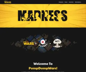 Pumpdumpwars.com(Pumpdumpwars) Screenshot