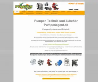 Pumpenagent.de(Pumpenagent Beratung Service für Pumpen Anwendungen) Screenshot