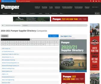 Pumpersupplierdirectory.com(Pumper Supplier Directory) Screenshot