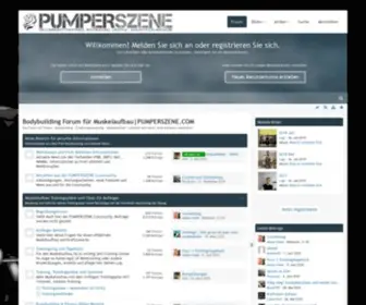 Pumperszene.com(Das Forum für Fitness) Screenshot