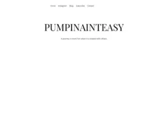 Pumpinainteasy.com(Home) Screenshot