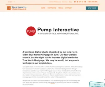 Pumpinteractive.ca(Pump Interactive) Screenshot