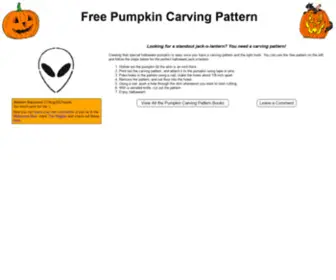 Pumpkin-Carving-Pattern.com(Free Pumpkin Carving Pattern) Screenshot