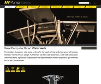 Pumpmakers.com(Solar Water Pump Systems) Screenshot