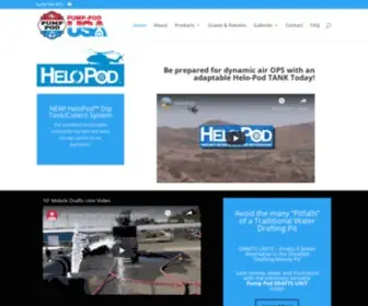 Pumppodusa.com(PumpPod USA Fire Fighting Equipment) Screenshot