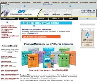 Pumpsandmeters.com(We are the full line GPI Diesel Fuel Transfer Pump source) Screenshot