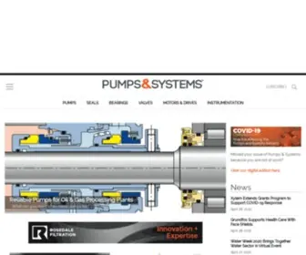 Pumpsandsystems.com(Pumps & Systems) Screenshot