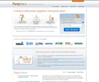 Pumpscout.com(Pumpscout) Screenshot