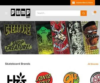 Pumpskate.com(Pump Skate) Screenshot