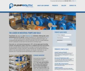 Pumpsouth.com(Pump South) Screenshot