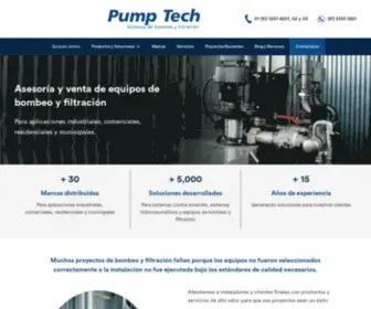 Pumptech.com.mx(Asesoría) Screenshot