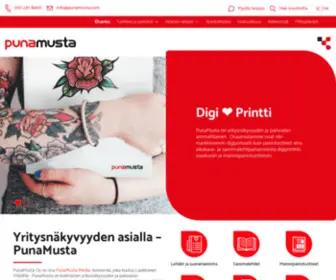 Punamusta.com(PunaMusta Oy) Screenshot