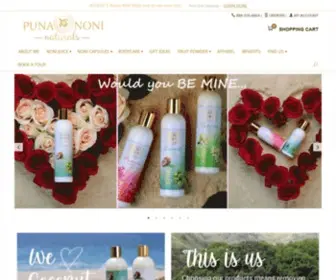 Punanoni.com(Puna Noni) Screenshot