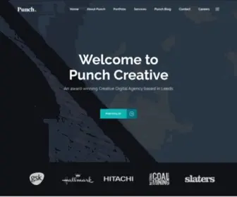 Punch-Creative.co.uk(Punch Creative) Screenshot