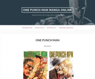 Punch-Man.com(One Punch Man Manga Online) Screenshot