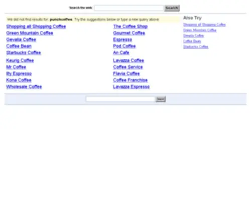 Punchcoffee.com(Forsale Lander) Screenshot