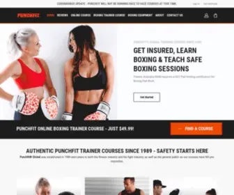 Punchfit.com.au(Punchfit®) Screenshot