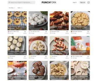 Punchfork.com(The best new recipes from top food sites) Screenshot