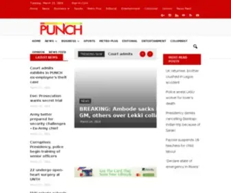 Punchng.news(The Only Nigerian News) Screenshot